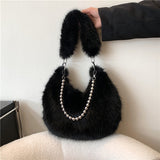 Furry Crossbody Bag For Women