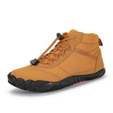 Fleece-lined Waterproof Snow Warm Breathable Couple High-top Casual Cotton Shoes