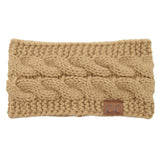 European And American Knitted Hairband Wool Variegated