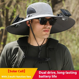 Solar Fan Sunshade Hat