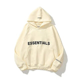 Essentials Hoodie Women and Men Reflective Letters