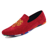 Embroidered Men's Shoes