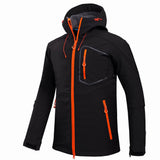 Men's Outdoor Softshell Jacket for Camping and Hiking
