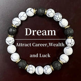 Crystal Tiger Eye Colored Beaded Bracelet