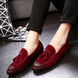 Men's Leather Pea Shoes