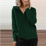 Women's Stripe Knitwear Coat - Europe America Casual Loose Fit Cardigan (S-XXXL)