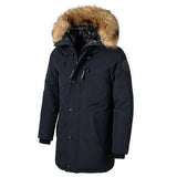 2020 Thick Cotton Coat for Men - Long Hooded Jacket