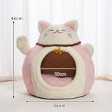 New Fortune Cat Bed Lucky Pet Nest