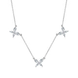 S925 Sterling Silver Butterfly Necklace