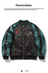Tiger Mountain Embroidery Special National Style Chinese Fashion Fall Jacket Coat