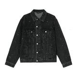 Retro Denim Jacket for Men and Women Couple Style