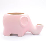 Ceramic Elephant Drinking Fountain Cat Bowl
