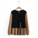 Women's Long-Sleeved Loose Slim Fit T-Shirt