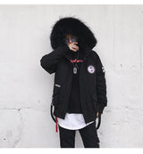 Stylish Short Hooded Warm Cotton Jacket for Men