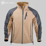 Men's Waterproof Tactical Softshell Jacket for Fall/Winter