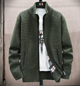 Men's Thickened Padded Jumper Cardigan Jacket (1PC)
