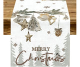 Christmasthemed Snowman Table MatFestive Christmas Table Decor