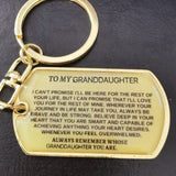 To My Badass Metal Keychains