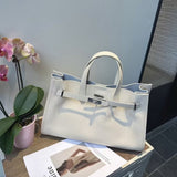 New Top Layer Cowhide All-match Crossbody Bag For Women