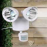 Dual-Head Solar Sensor Spotlight