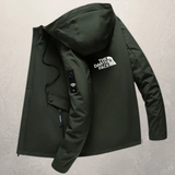 Men's Casual Loose Sports Hooded Jacket