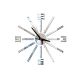 Creative DIY Acrylic Wall Clock Mute Wall Sticker