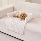 Sofa-style Calming Dog Bed, Durable Suede Pet Sofa Bed, Waterproof Sofa Cushion Pet Bed, Sofa Protection Pad Suitable For Small And Medium-sized Dogs And Cats.