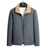 Men's Corduroy Jacket with Thick Cotton Lining