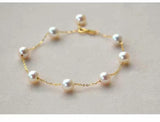 Starry Sky Shell Pearls Couple Valentine's Day Gift Necklace
