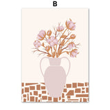 Abstract Geometric Boho Painting