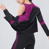 Quick-Drying Women's Long-Sleeved Sports Jacket & Tights