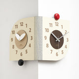 Living Room Simple Corner Creative Clock Wall Decoration