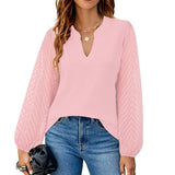 Elegant Lace Chiffon Work Blouse