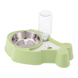Pet 2-in-1 Moisture-proof Beard Automatic Drinking Bowl