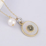 S925 Silver Baroque Pearl Necklace