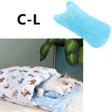 Winter Warm Cat Closed Removable And Washable Quilt