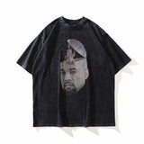Vintage Streetwear Graffiti T-Shirt for Men