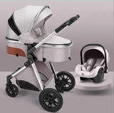 Stylish High View Stroller Lightweight Folding