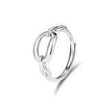 High-grade S925 Openning Silver Ring