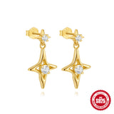Daily S925 Sterling Silver Stud Earrings