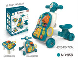 Multifunctional Baby Walker Toy with Music