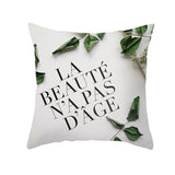 Tropical Plants Pillowcase Decor