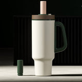 Stainless Steel Kettle With An Outdoor Ceramic Liner