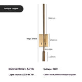 In Stock Minimalist Creative Decorative Moulding Wall Lamp