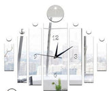 Creative DIY Clock Wall Stickers