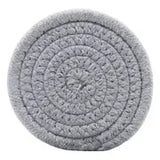 Handmade Braided Fabric Drink Coaster - Super Absorbent
