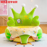 Crown Baby Learning Chair Plush Sofa for Infants