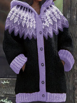 New Animal 3D Printed Casual Hooded Cloak Jacket