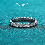 s925 sterling silver diamond wedding ring
