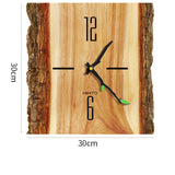Nordic Simple and Creative Tree Pattern Wall Clock